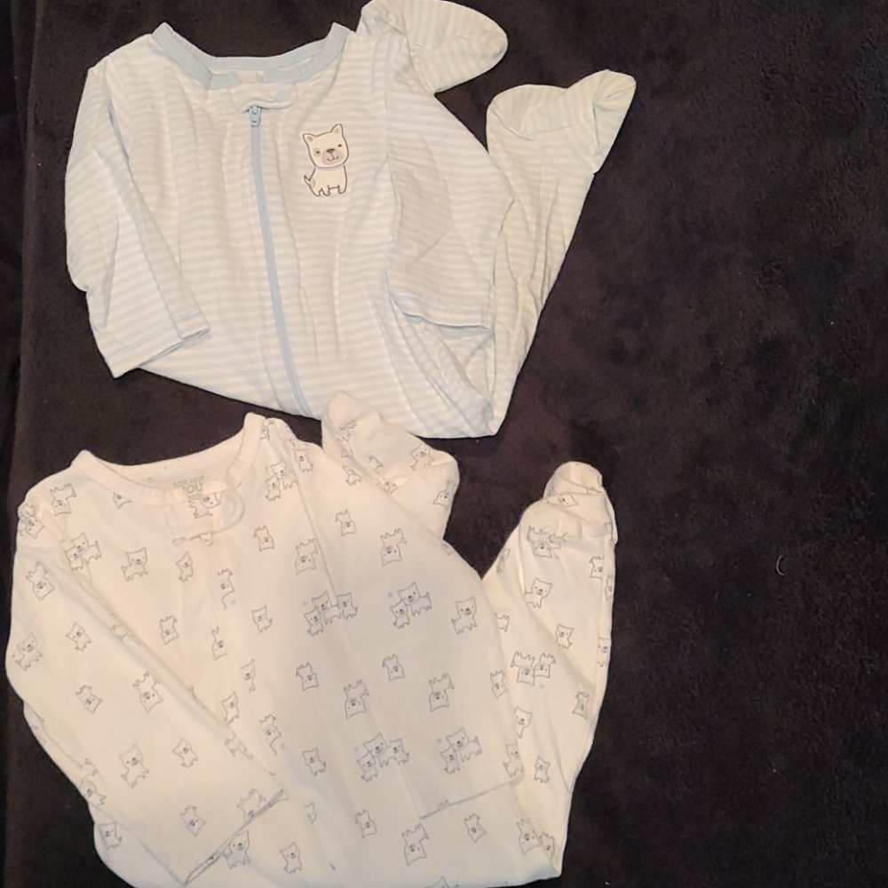 Lot of 2 Onsie Footie